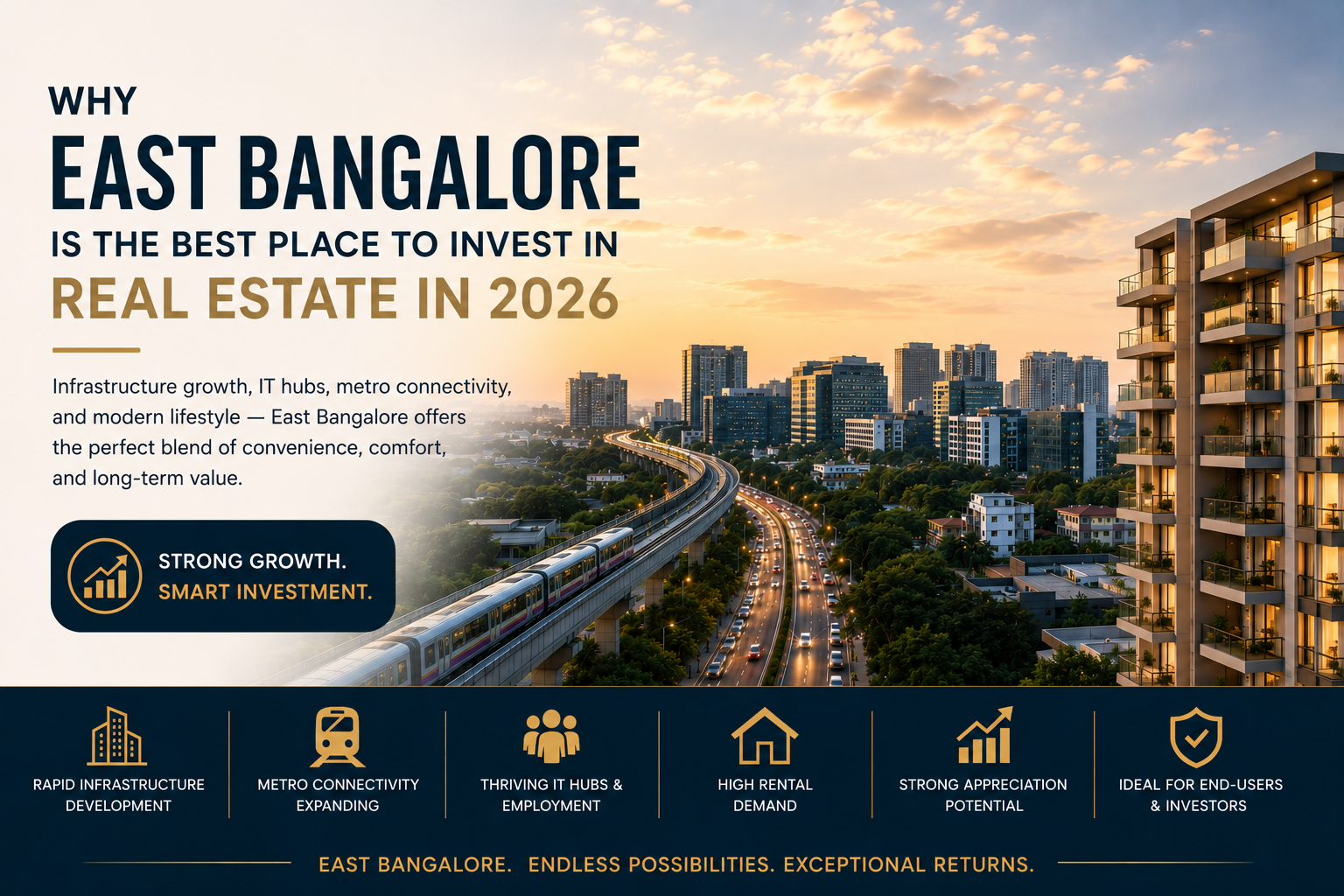 Why East Bangalore is the Best Place to Invest in Real Estate in 2026